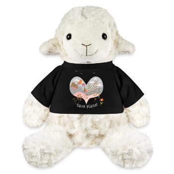 Sauver la planète - Mouton en peluche Annika MiniFeet® - jaune soleil - Devant