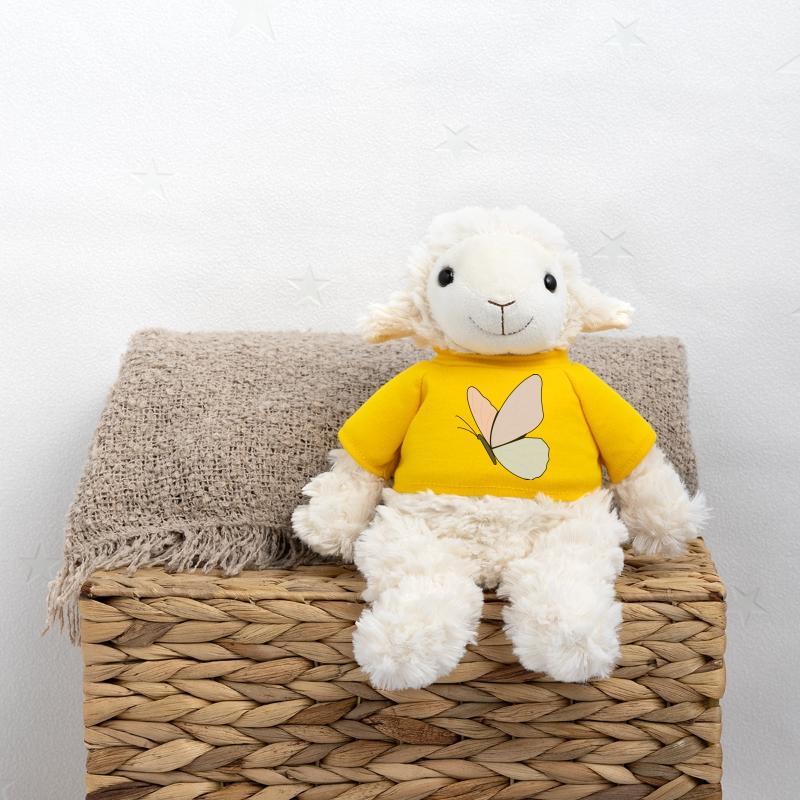 Conception de papillon pastel Mouton en peluche Annika MiniFeet®