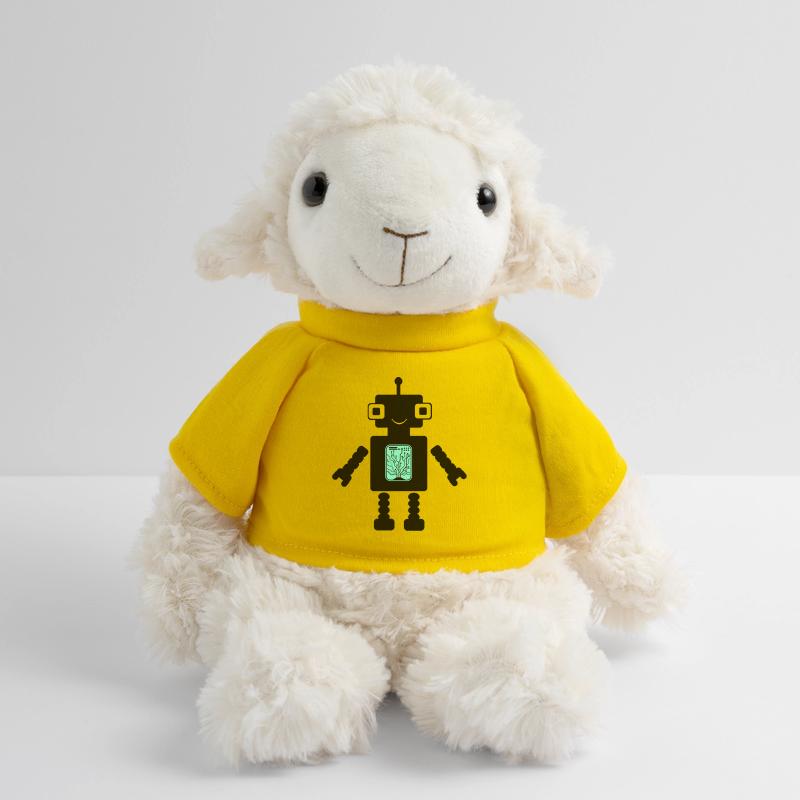 Robot Comic Mouton en peluche Annika MiniFeet®