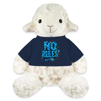 No Rules Urban Graffiti Street Design - MiniFeet® Schaf Annika - French Navy - Vorne
