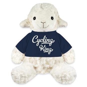 Bicyclette - Mouton en peluche Annika MiniFeet® - bleu marine - Devant