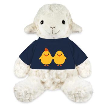 Chicks lovers cock and hen - MiniFeet® Sheep Annika - french navy - Front