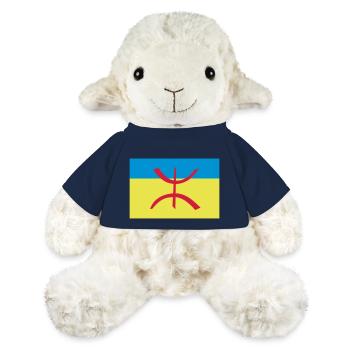 Berber-Amazigh-Flagge Algerien - MiniFeet® Schaf Annika - French Navy - Vorne