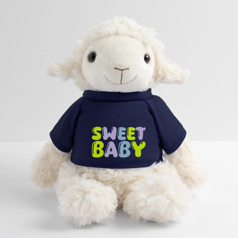 doux bébé Mouton en peluche Annika MiniFeet®