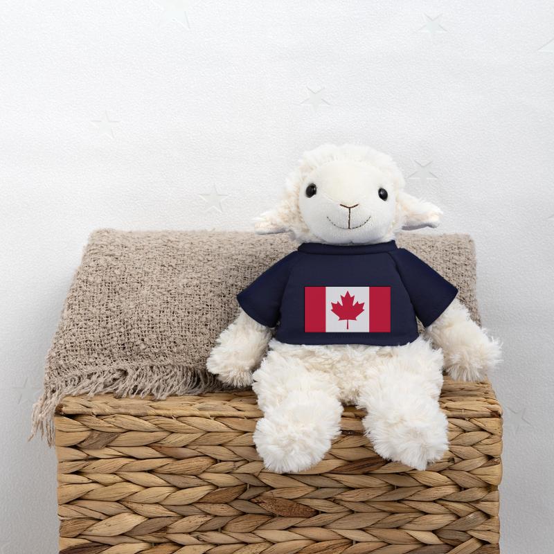 Drapeau du Canada Mouton en peluche Annika MiniFeet®