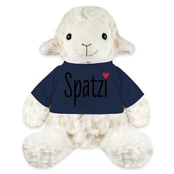 Spatzi, Valentinstag Jahrestag Beziehung Kosename - MiniFeet® Schaf Annika - French Navy - Vorne