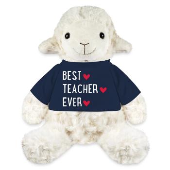 Bester Lehrer / Beste Lehrerin - MiniFeet® Schaf Annika - French Navy - Vorne