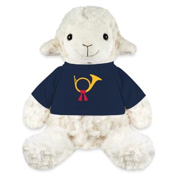 Post horn bugle - MiniFeet® Sheep Annika - french navy - Front