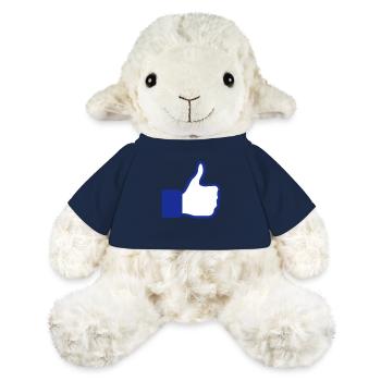 social network button - MiniFeet® Schaf Annika - French Navy - Vorne