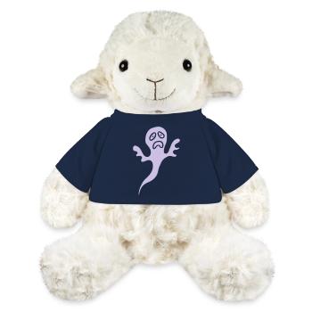 Ghost Geist Gespenst Halloween Furcht Fear Angst - Mouton en peluche Annika MiniFeet® - bleu marine - Devant
