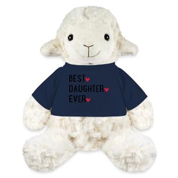Fille - Mouton en peluche Annika MiniFeet® - bleu marine - Devant