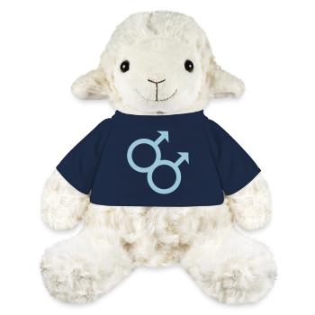 Gay - Mouton en peluche Annika MiniFeet® - bleu marine - Devant