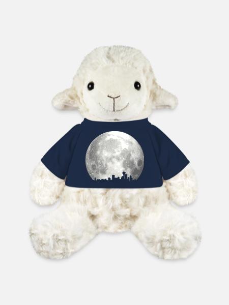 full moon skyline - MiniFeet® Sheep Annika - french navy