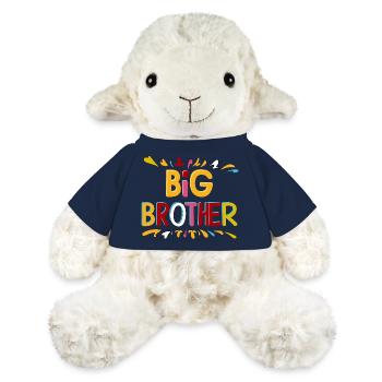 FRÈRE AÎNÉ - Mouton en peluche Annika MiniFeet® - bleu marine - Devant