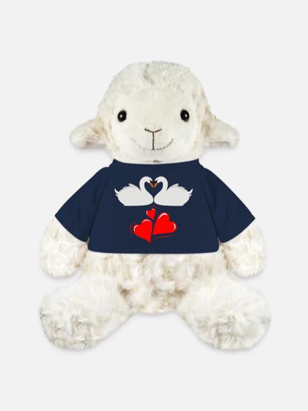 Swan love - MiniFeet® Sheep Annika - french navy