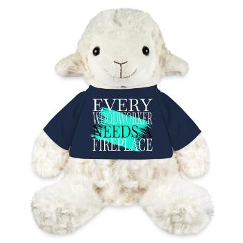 Americas Cool Logging Lumberjackwoodworking - MiniFeet® Sheep Annika - french navy - Front