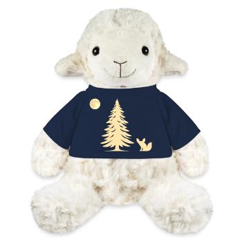 Fuchs im Wald - Geschenkidee - MiniFeet® Schaf Annika - French Navy - Vorne