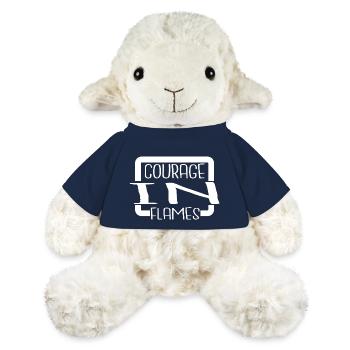 Héroïsme Actes audacieux Courage des premiers intervenants - Mouton en peluche Annika MiniFeet® - bleu marine - Devant
