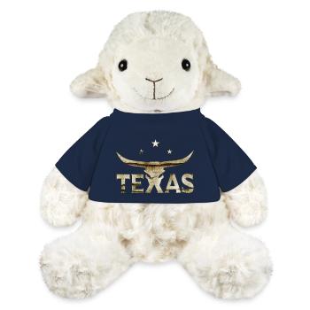 Texas, États-Unis, Amérique, Voyage, États-Unis, Symbole, Houston - Mouton en peluche Annika MiniFeet® - bleu marine - Devant