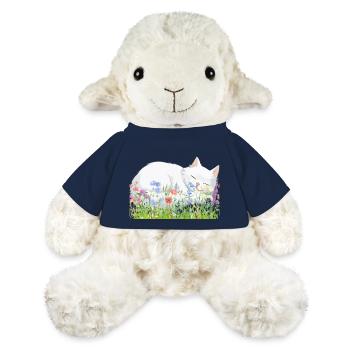 Sleeping Cat - MiniFeet® Sheep Annika - french navy - Front