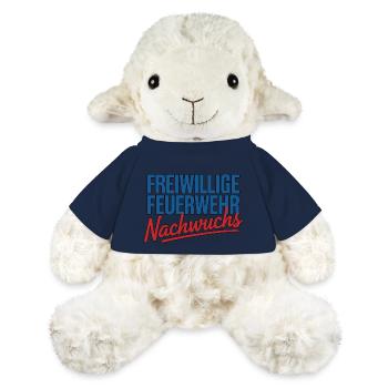 Jeunes talents des pompiers – Petits héros - Mouton en peluche Annika MiniFeet® - bleu marine - Devant