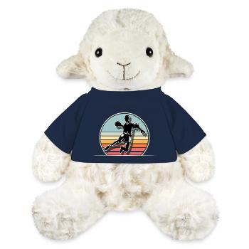 Handball Handballeur - Mouton en peluche Annika MiniFeet® - bleu marine - Devant