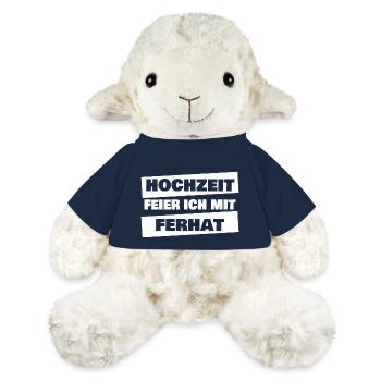 Geschenk für Ferhat - MiniFeet® Schaf Annika - French Navy - Vorne