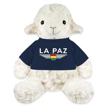 La Paz Bolivien Fans T-Shirt Design - MiniFeet® Schaf Annika - French Navy - Vorne
