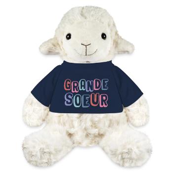 Große Schwester - Neugeborene Familie - MiniFeet® Schaf Annika - French Navy - Vorne
