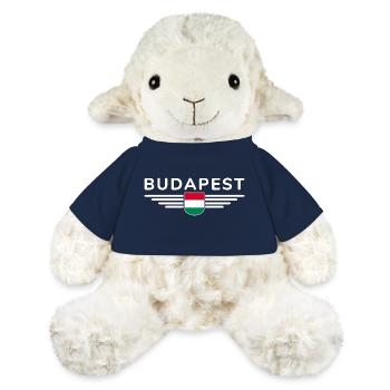 Budapest Ungarn Fan, Outfit T Shirt Design - MiniFeet® Schaf Annika - French Navy - Vorne