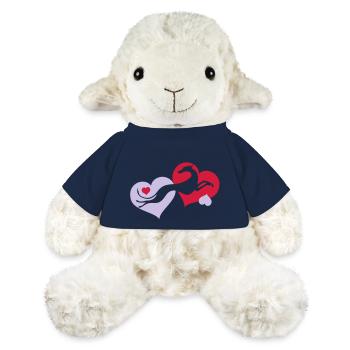 Lévrier Valentin - Mouton en peluche Annika MiniFeet® - bleu marine - Devant