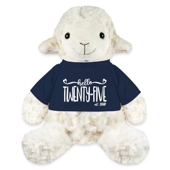25th Birthday Women Hello Twenty-Five Est. 1998 - MiniFeet® Sheep Annika - french navy - Front