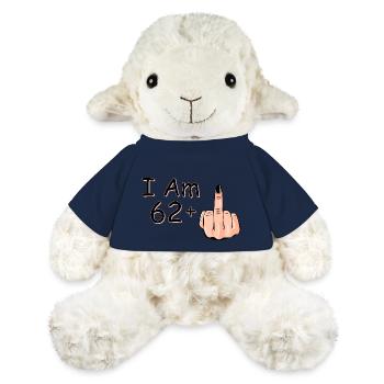 J’ai 62 ans + 1 majeur Je suis 62 ans et plus, - Mouton en peluche Annika MiniFeet® - bleu marine - Devant