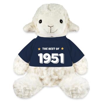 Best of 1951 - Mouton en peluche Annika MiniFeet® - bleu marine - Devant