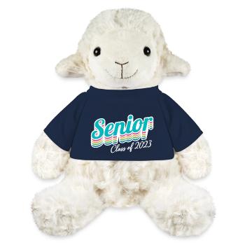 Senior Class Of 2023 Retro Graduation Party Geschenk - MiniFeet® Schaf Annika - French Navy - Vorne