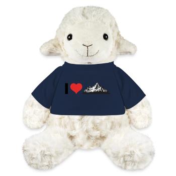 I love Mountains - Hiking Sports Design - MiniFeet® Sheep Annika - french navy - Front