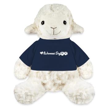 Journée de la femme - Mouton en peluche Annika MiniFeet® - bleu marine - Devant