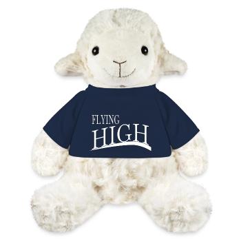dictons ciel regarder pilote professionnel génial - Mouton en peluche Annika MiniFeet® - bleu marine - Devant