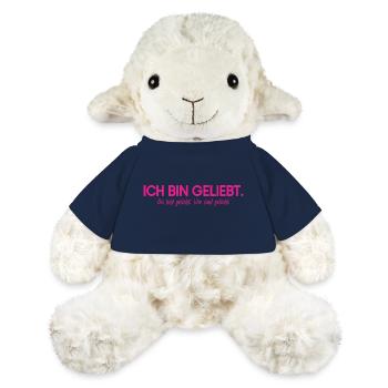 ich bin geliebt, du bist geliebt, wir sind geliebt - MiniFeet® Schaf Annika - French Navy - Vorne