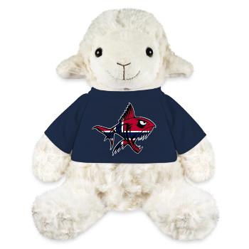 Norvège Pêche à la ligne Pêche - Mouton en peluche Annika MiniFeet® - bleu marine - Devant
