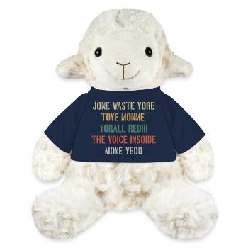 JONE WASTE YORE TOYE MONME YORALL REDIII LA VOIX - Mouton en peluche Annika MiniFeet® - bleu marine - Devant