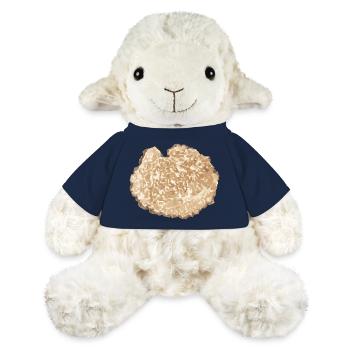 Truffe Tranche Brun - Mouton en peluche Annika MiniFeet® - bleu marine - Devant