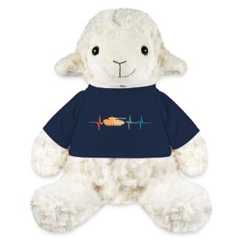 Kampfpanzer-Herzschlag - MiniFeet® Schaf Annika - French Navy - Vorne