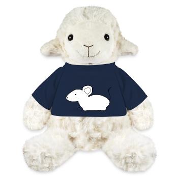 Maus Symbol Tier Süß - MiniFeet® Schaf Annika - French Navy - Vorne