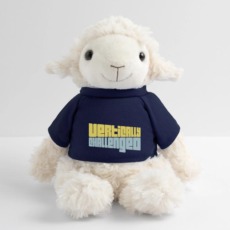 Vertically Challenged Funny Short People Joke Men MiniFeet® Sheep Annika