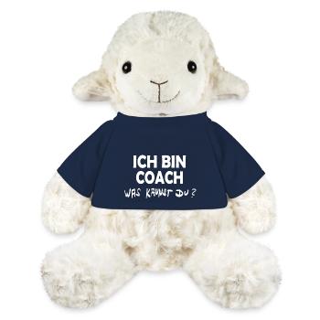 Profession Coach - Mouton en peluche Annika MiniFeet® - bleu marine - Devant