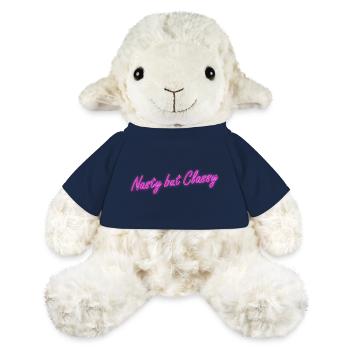 Neon Naughty by classy lettering - MiniFeet® Sheep Annika - french navy - Front