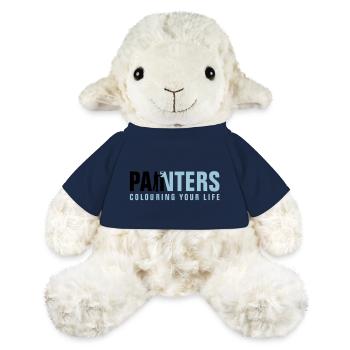 painters_062012_a_2c - Mouton en peluche Annika MiniFeet® - bleu marine - Devant