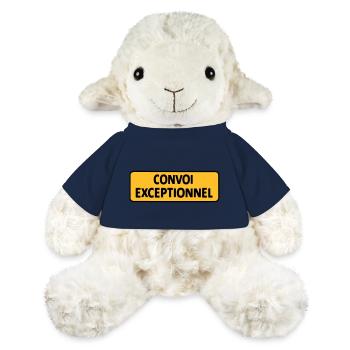 Convoi Exeptionnel - Mouton en peluche Annika MiniFeet® - bleu marine - Devant