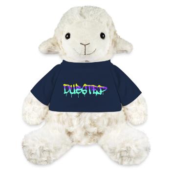 Dub Step Techno Music Party Drop Graffiti Text - MiniFeet® Sheep Annika - french navy - Front
